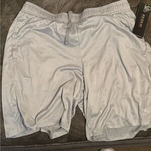 RBX Men's Light Gray Athletic Shorts